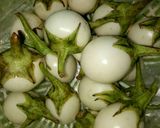 Hình bước làm 1 của món Canh Rau Muống Cà Dầm Tương