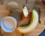 Pancake With Banana in coconut milk and roasted cashew nut recipe step 3 photo