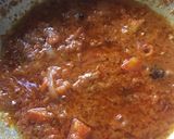 A picture of step 7 of Kadhai paneer.