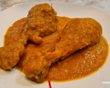 Foto del paso 8 de la receta: Jamoncitos de pollo en salsa de puerros, calabacín y manzana