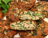 Foto del paso 7 de la receta Hamburguesas de pollo con espinacas
