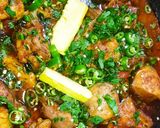 A picture of step 7 of Chicken Makhni Karahi 😋.