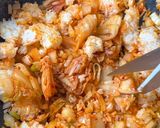 A picture of step 3 of 5-Ingredient Kimchi Fried Rice.