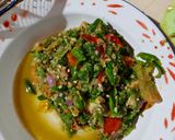 Foto langkah ke 2 dari resep Sambal hijau campur.