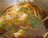Hình bước làm 3 của món Bún Bò Huế