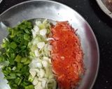 तिरंगा सलाद रेसपी (tiranga salad recipe in marathi) रेसिपी स्टेप 3 फोटो 