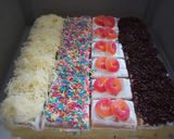 Foto langkah ke 8 dari resep Cake Potong Coklat.