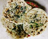 A picture of step 13 of Hariyali Chicken and Butter Naan.
