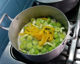 Foto del paso 4 de la receta Bacalao con puerros