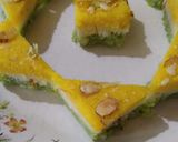 A picture of step 5 of Saffron Pistachios Coconut delight.