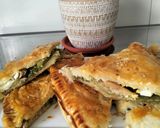 Foto del paso 6 de la receta Empanada de Hojaldre con Sardinas, Calabacín y Huevo Cocido