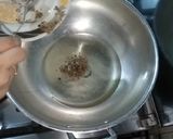 A picture of step 1 of Muthi Kabab Masala Salan.