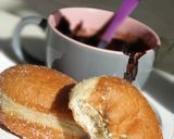 A picture of step 1 of Fluffy Ring Doughnut.