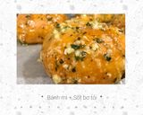 Hình bước làm 8 của món Bánh mì bơ tỏi phô mai Hàn quốc