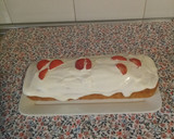 Foto del paso 9 de la receta: Bizcocho de fresas con cobertura de nata