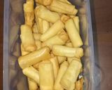 Foto langkah ke 3 dari resep Pangsit Gulung Goreng.