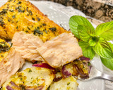 Foto del paso 8 de la receta: Salmón con patatas en freidora de aire
