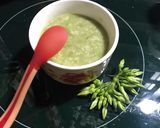 Hình bước làm 3 của món Cháo thịt bò bông thiên lý (+8m)