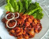 Foto langkah ke 9 dari resep Udang Saus Padang.