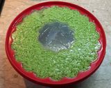 Foto langkah ke 4 dari resep Puding Lumut Pandan.