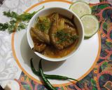 A picture of step 11 of Patya little eel fish gravy.