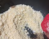 A picture of step 1 of Rava coconut laddoo.