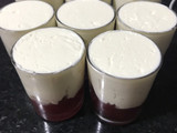 Crema de mascarpone con frutos rojos