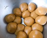 Hình bước làm 1 của món 💚 Bánh Trung Thu Nhân Đậu Xanh Trứng Muối Mini 50gr