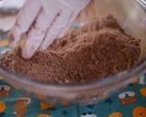 A picture of step 3 of Milk Chocolate Ganache Cookies.