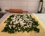 Foto del passaggio 2 della ricetta Tortano vegetariano con pasta madre e olio d'oliva