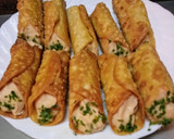 Foto del paso 2 de la receta: Rollitos crujientes con patata y lacón