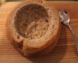 Foto del passaggio 1 della ricetta Fonduta con pane croccante