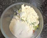 A picture of step 1 of High Protein Sattu & veggies Uttapam.