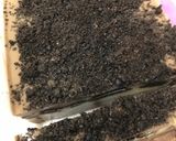 Gambar langkah 9 resipi Puding Milo Oreo.