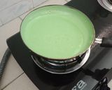 Foto langkah ke 5 dari resep Martabak Manis Pandan (Pake Teflon aja gaesss).