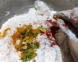A picture of step 2 of உருளைக் கிழங்கு மாவு பூரி(potato flour Puri).