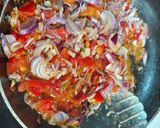 A picture of step 2 of Lahori Fish masala.