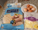 Foto del paso 1 de la receta: Tortillas de avena rellena de atún con tomate tipo Piadina en sartén