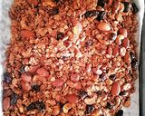 รูปขั้นตอนการทำที่ 4 ของ กราโนล่ารสช็อกโกแลต Chocolate Granola