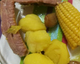 Foto del paso 6 de la receta: Piñas con costillas, papas y mojo verde
