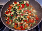 Timballo di riso alle verdure