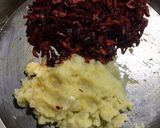 A picture of step 3 of Beetroot Cutlets.