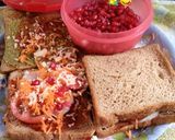 A picture of step 4 of Mix veg sandwich 😋😋😋🥪🥪🥪🥪.