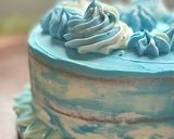 A picture of step 3 of Naked Keto Vanilla cake (Diabetic Friendly).