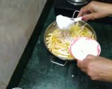 A picture of step 1 of Honey Chili Potato.