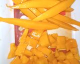 A picture of step 3 of Mango dessert 💕مینگو ڈیزرٹ💕.