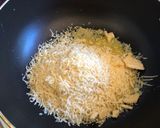 A picture of step 3 of Chikoo Beetroot Barfi.