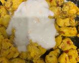A picture of step 5 of Tawa chicken.