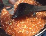 A picture of step 4 of Sago Halwa.