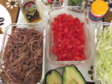 Salpicón de carne de res